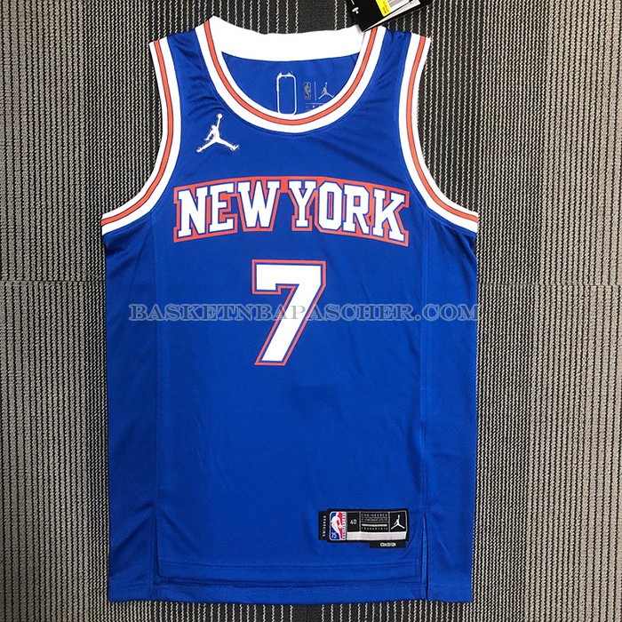 Maillot New York Knicks Carmelo Anthony NO 7 Statement 2020-21 Bleu